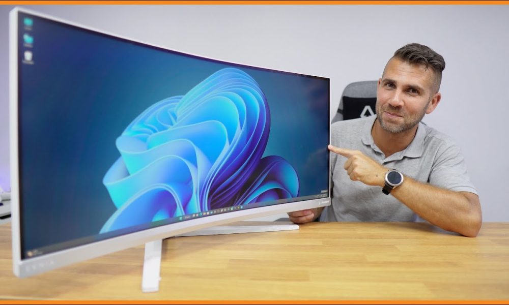 Monitor QLED QD 34″ Gaming 165Hz Ultrawide | Philips EVNIA