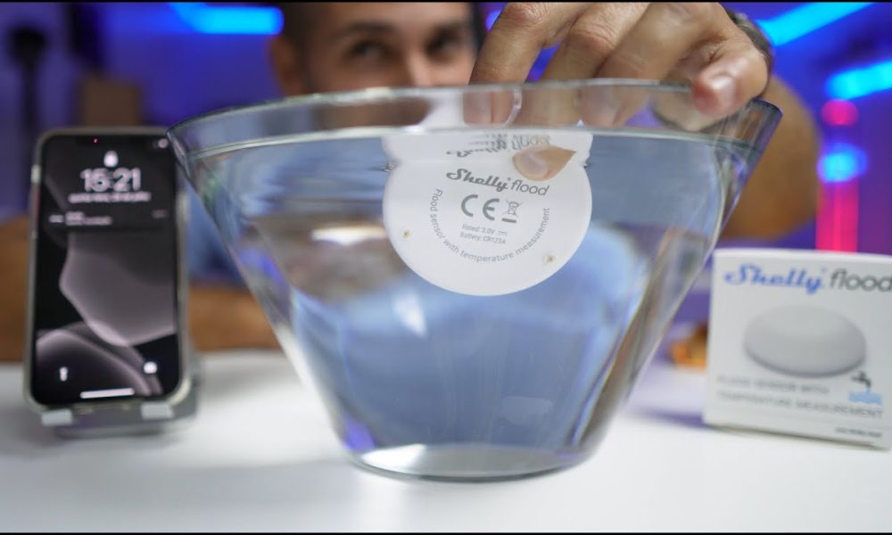 Shelly Flood Será à PROVA DE ÁGUA ?? (Sensor de Água e Temperatura)