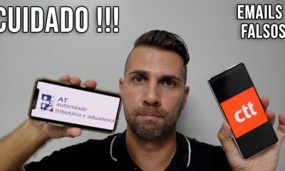 Burla CTT e Finanças CUIDADO !!! Emails Falsos