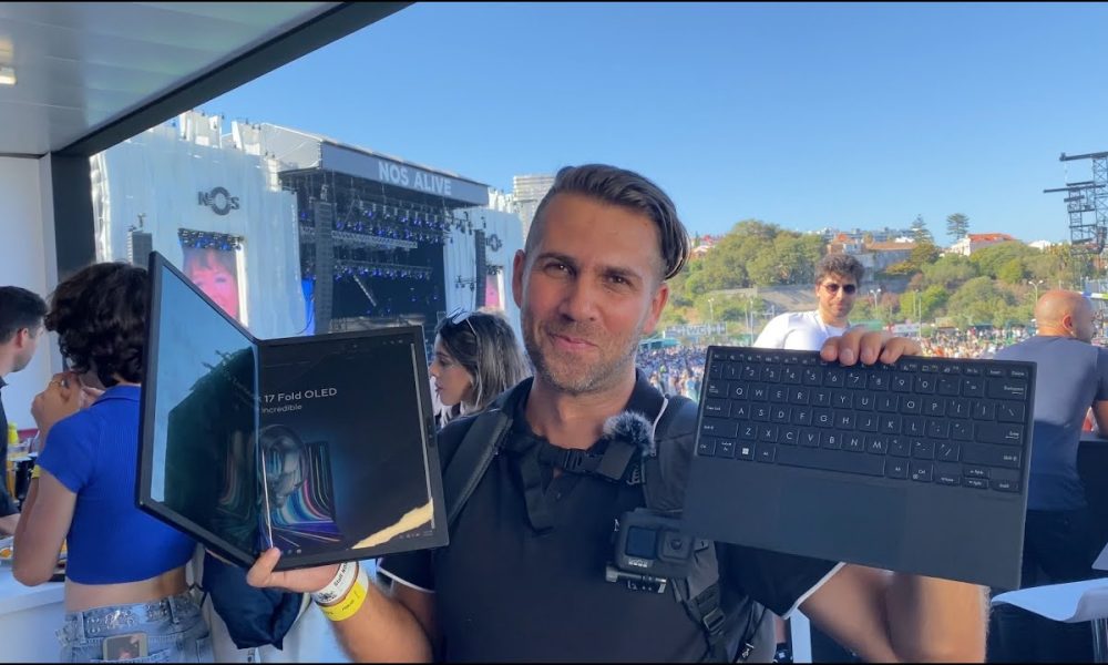 ASUS ZenBook 17 FOLD OLED // Portátil Desdobrável // NOS ALIVE 2022