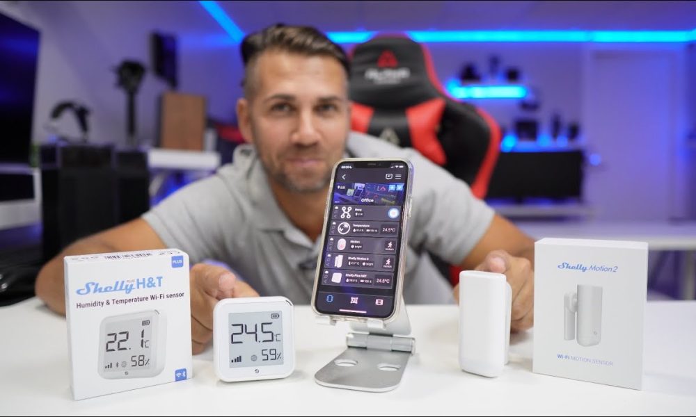 Shelly Motion 2 e Shelly Plus Humidade e Temperatura (NOVOS 2022)
