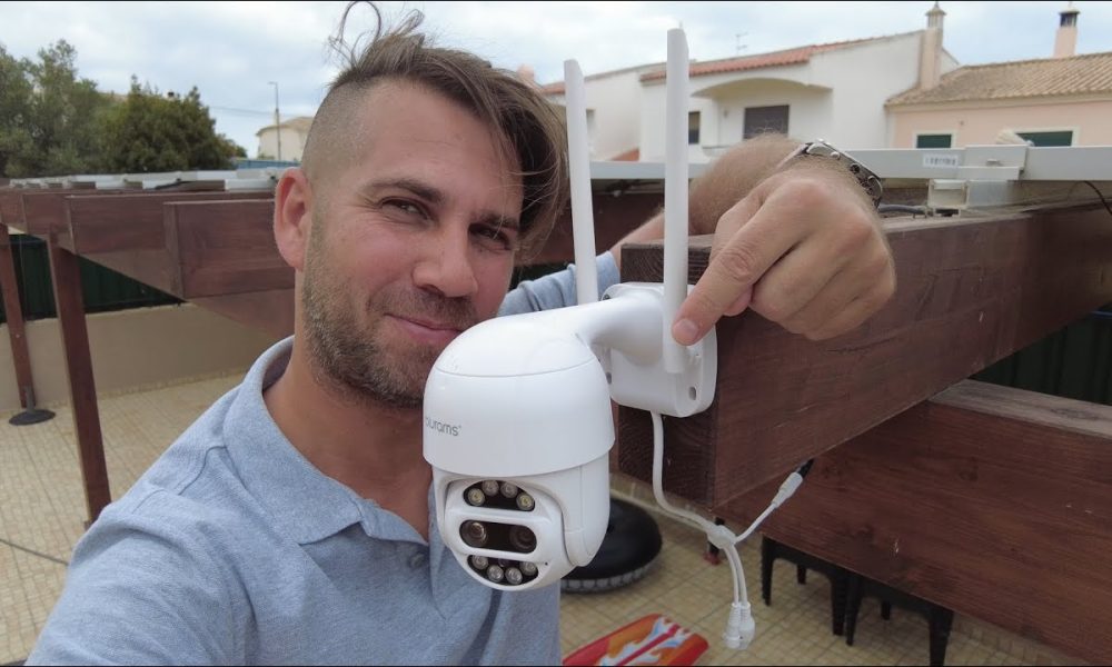 Video Vigilância 2K e 360º BluRams Outdoor Lite III