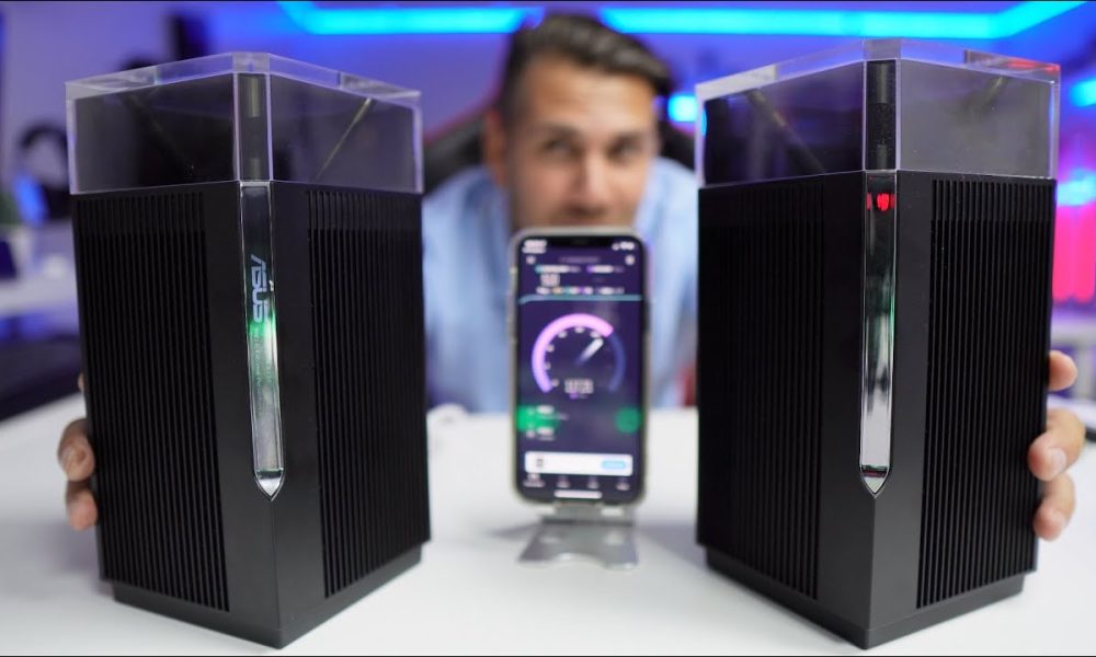 Asus ZenWifi Pro XT12 Mesh Cobertura e Velocidades