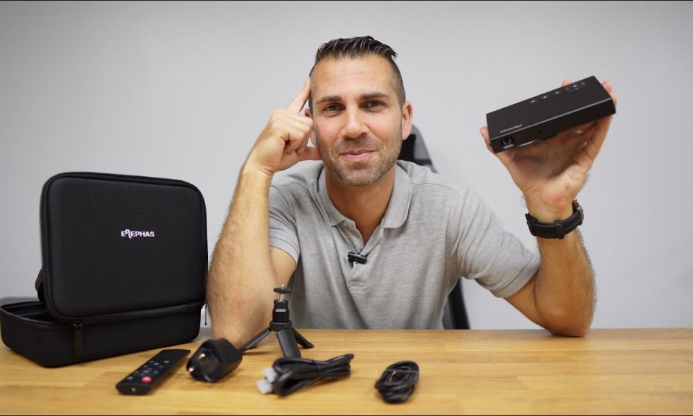 Mini Projetor PORTÁTIL | Elephas 1080