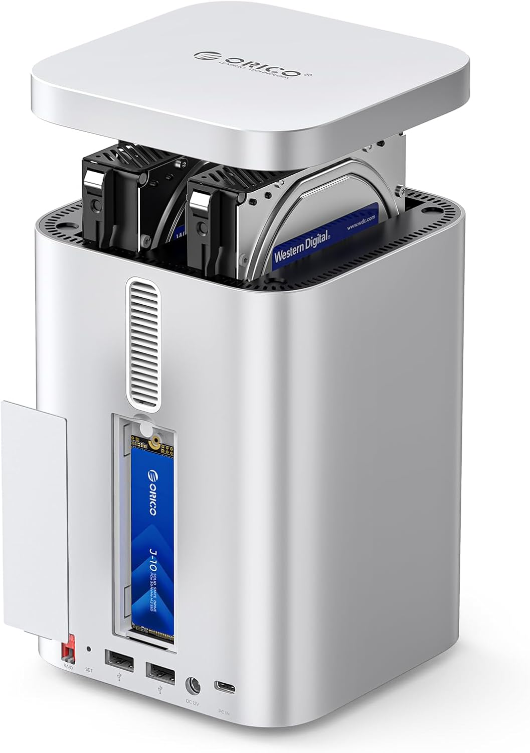 ORICO MiniTower M435 dock SSD HDD para Mac Mini