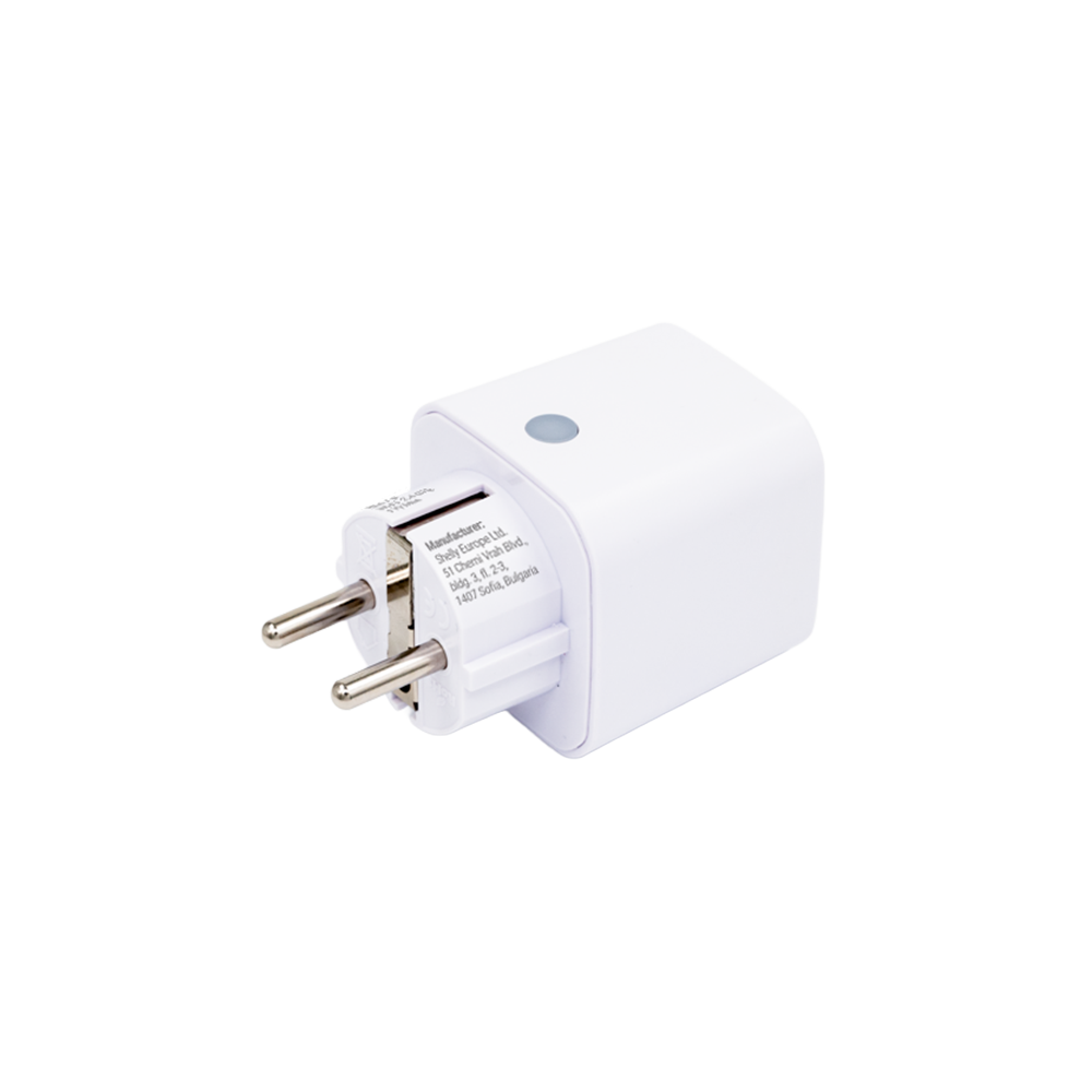 Shelly Plug M Gen3 White tomada inteligente com medição de consumo